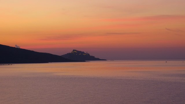 Abendhimmel Castelsardo