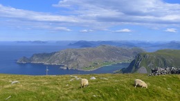 Norwegen Westkapp Honningsvag